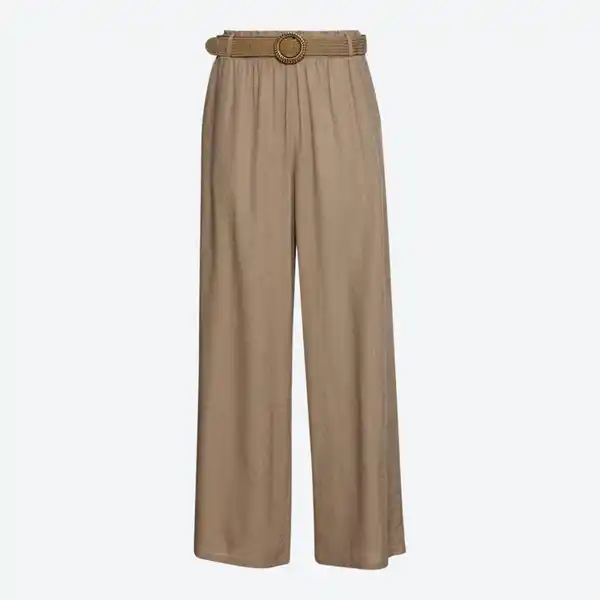 Bild 2 von Damen-Hose aus Vikose-Leinen-Mix