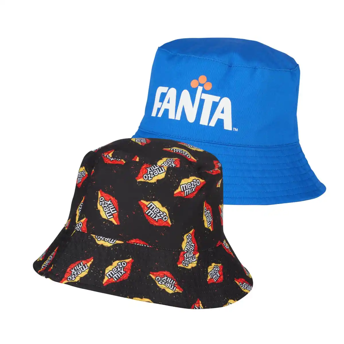 Bild 1 von Bucket-Hat »Coca Cola/Mezzo Mix/Fanta«