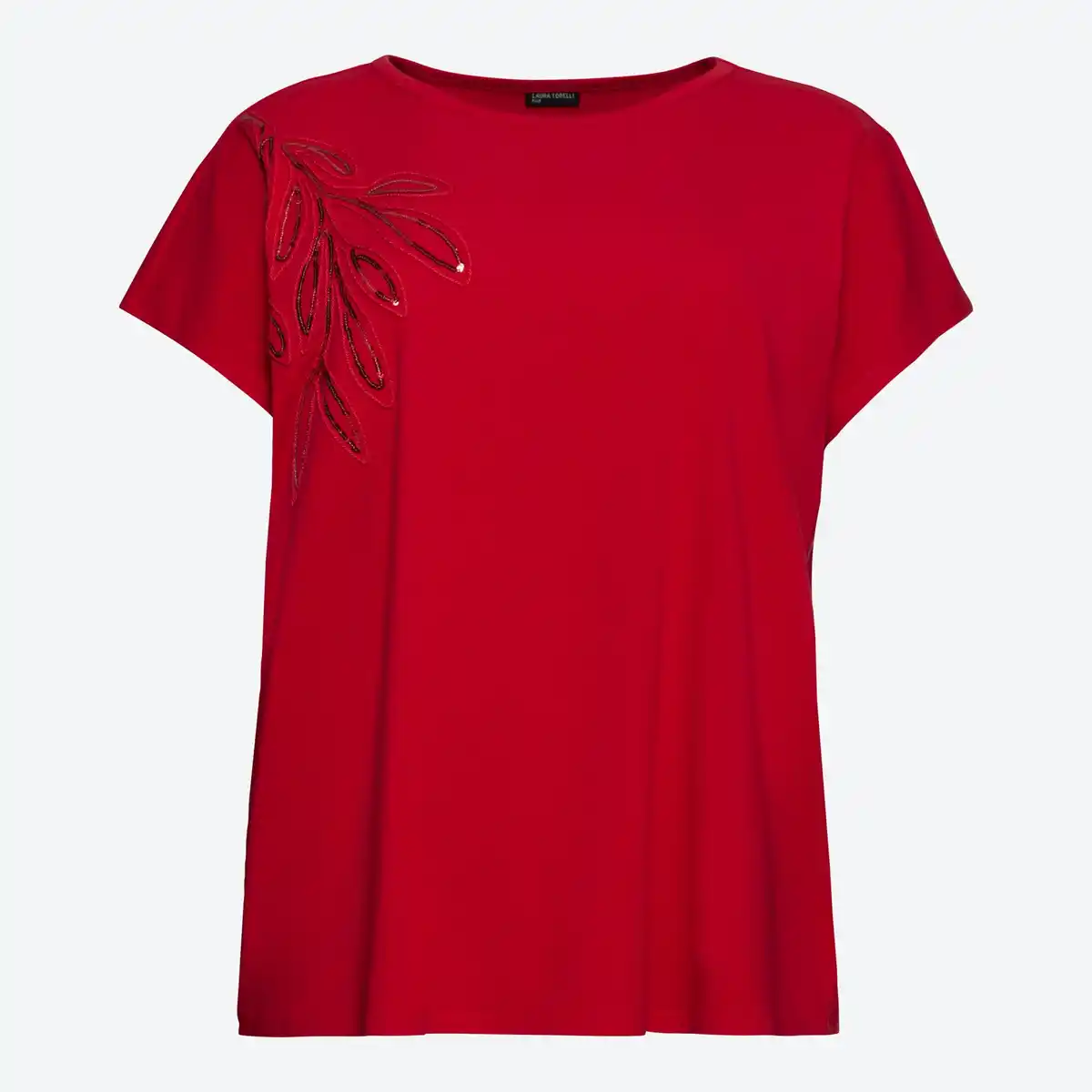 Bild 3 von Damen-T-Shirt mit U-Bootausschnitt, große Größen