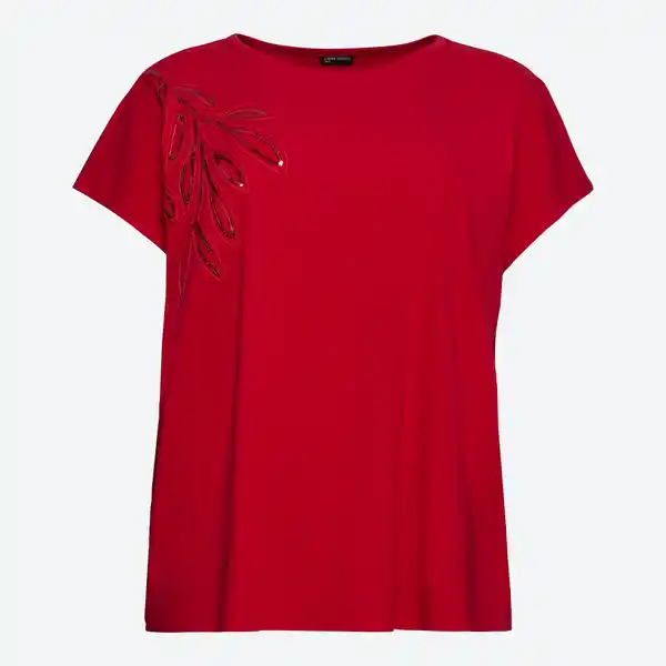 Bild 3 von Damen-T-Shirt mit U-Bootausschnitt, große Größen