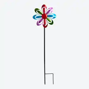 Windrad aus Metall, ca. 70x19x6 cm