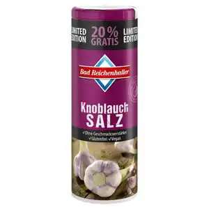 BAD REICHENHALLER Gewürzsalze 108 g, Knoblauch