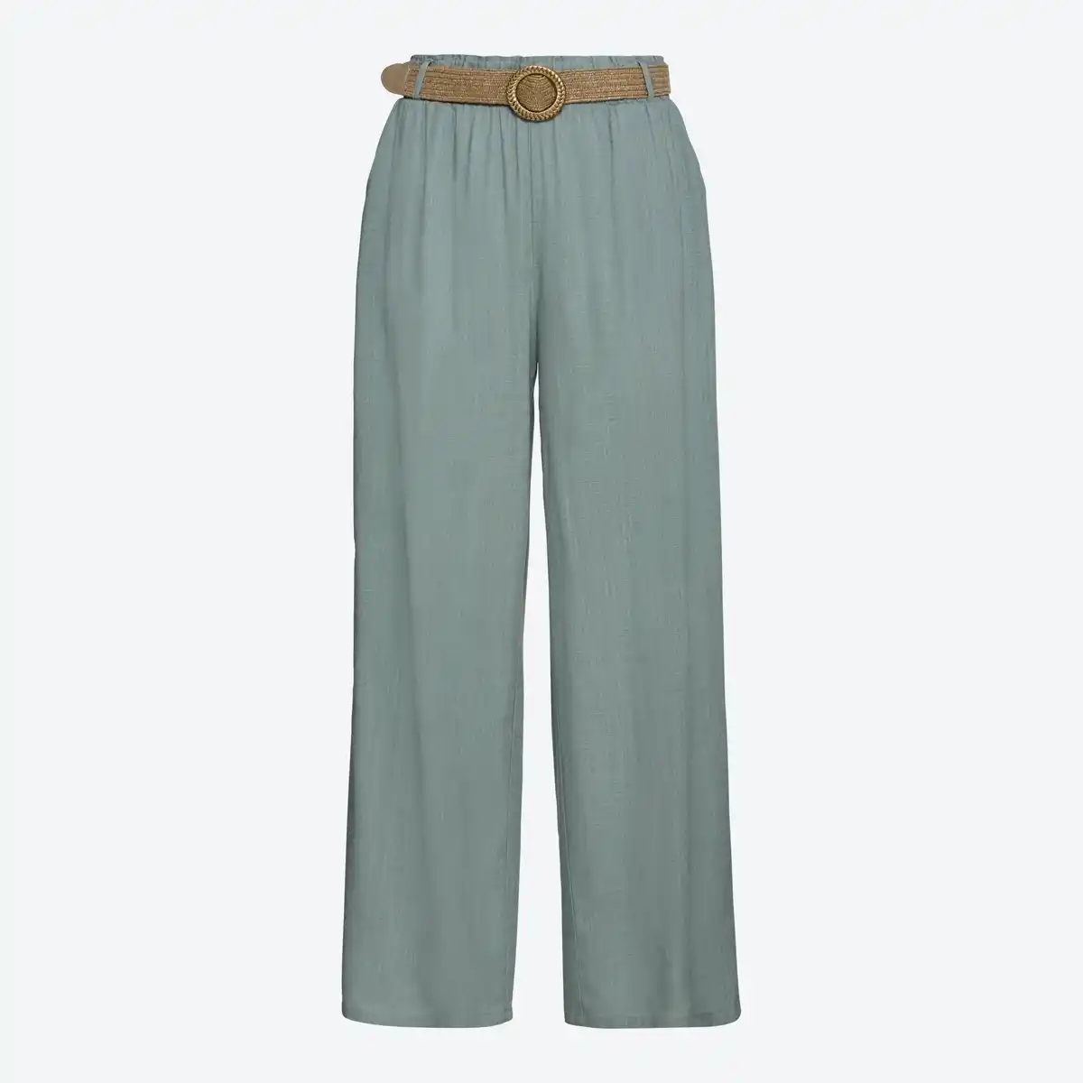 Bild 1 von Damen-Hose aus Vikose-Leinen-Mix