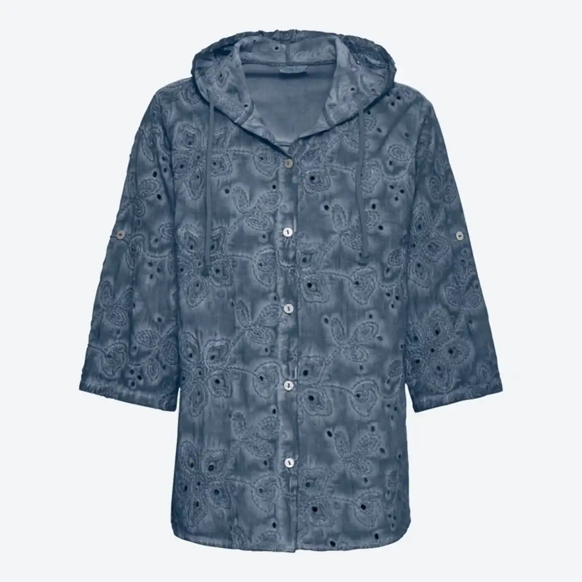 Bild 2 von Damen-Bluse mit Kapuze