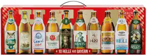 KALEA Männerhandtasche Hell, Box = 10 x 0,5-l-Fl.
