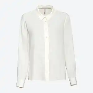 Damen-Bluse aus Viskose-Leinen-Mix