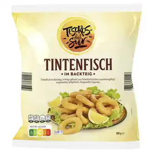 TESOROS DEL SUR Tintenfischringe im Backteig 500 g