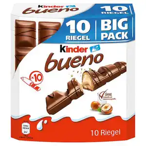FERRERO Kinder Bueno 215 g, 10er-Pack