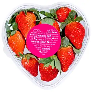 Dtsch. Erdbeeren, 270-g-Schale