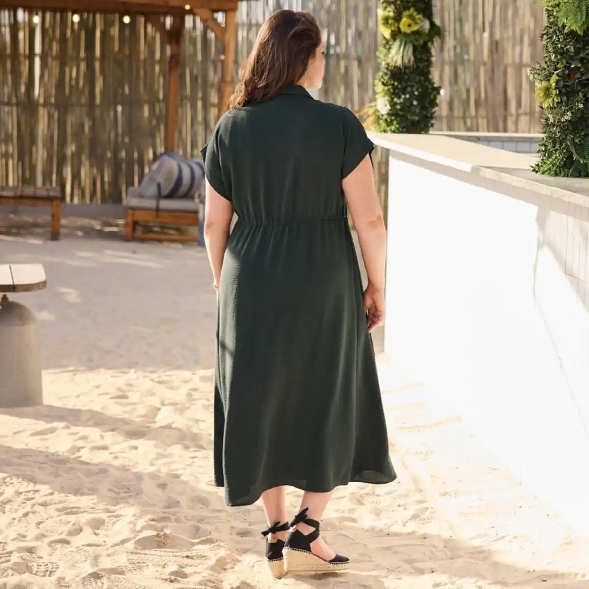 Bild 4 von Damen-Kleid mit Hemdkragen