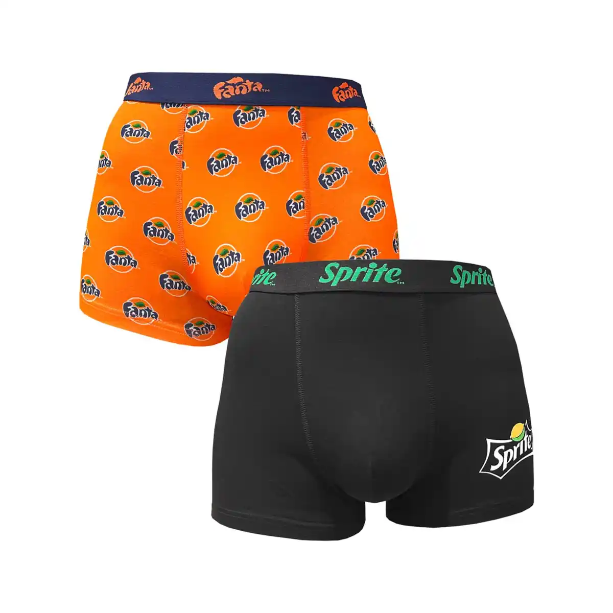 Bild 1 von Herren-Retroshorts »Fanta/Sprite«, 2-St.-Packg