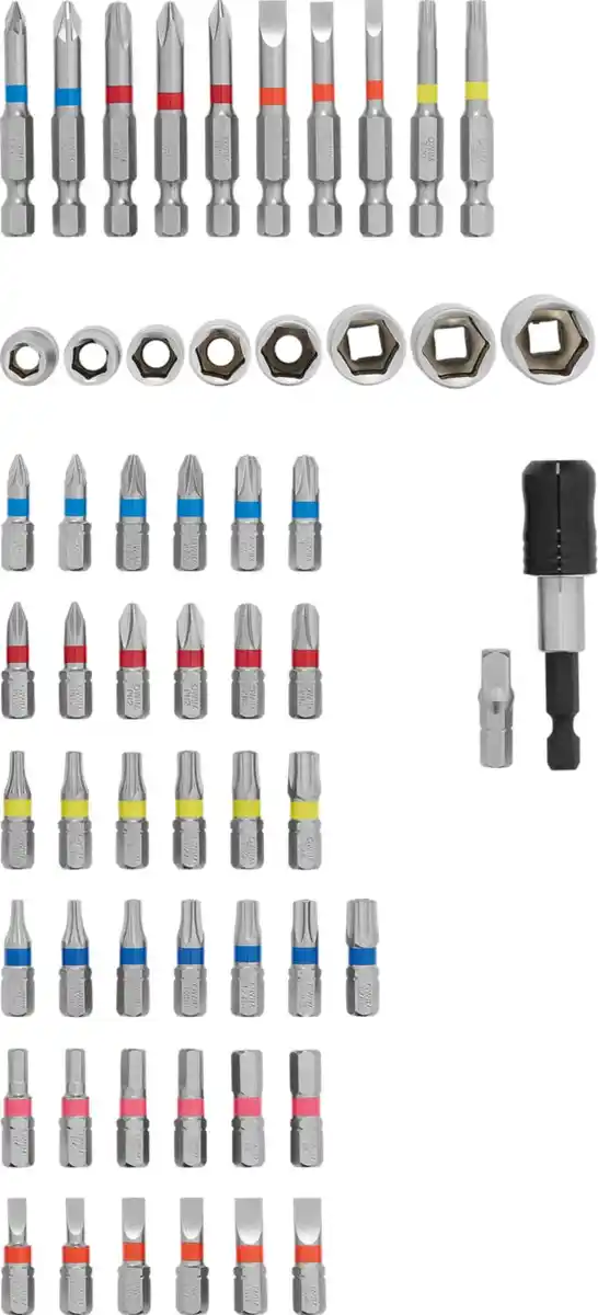 Bild 2 von PARKSIDE® Bit- und Steckschlüssel-Set, 56-teilig