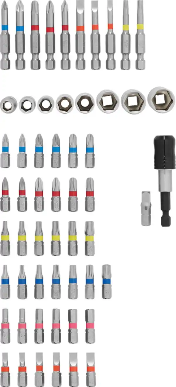 Bild 2 von PARKSIDE® Bit- und Steckschlüssel-Set, 56-teilig