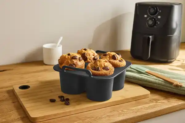 Bild 2 von SILVERCREST® Heißluftfritteusen- Silikonform »Muffin4«
