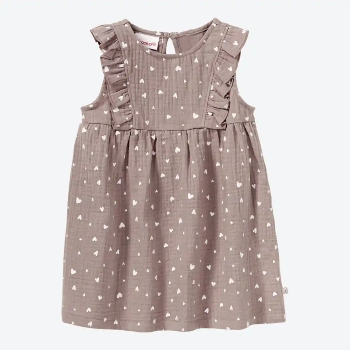 Bild 2 von Baby-Mädchen-Kleid in Musselin-Qualität
