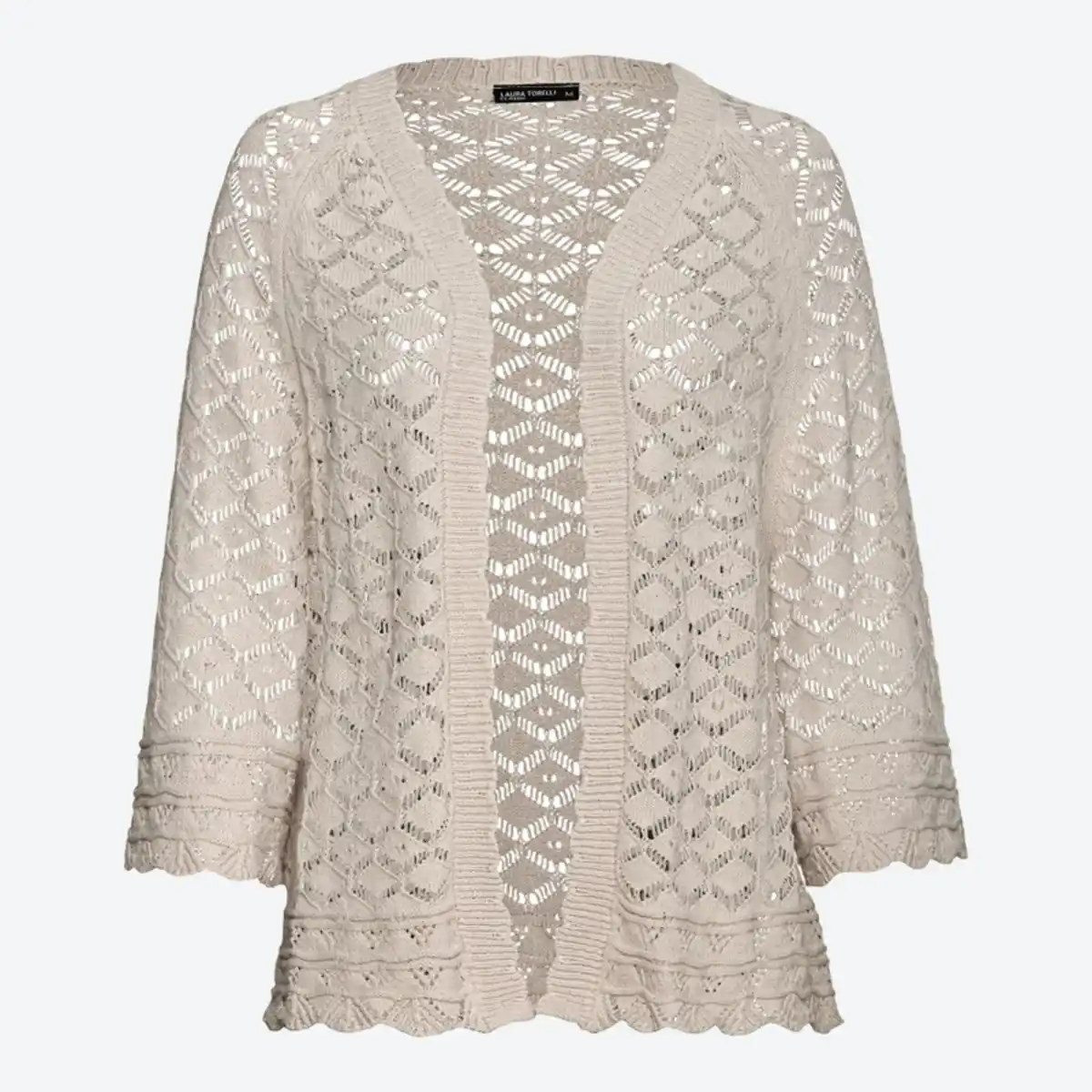 Bild 2 von Damen-Strickcardigan im Ajour-Design