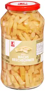 K-CLASSIC Junge Wachsbrechbohnen, 660-g-Glas