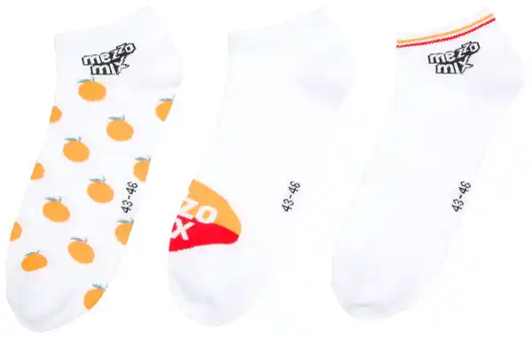 Bild 3 von Sneakersocken »Mezzo Mix«, 3 Paar