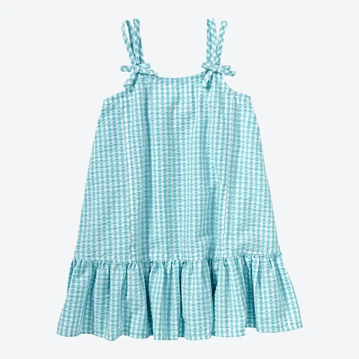 Bild 1 von Kinder-Mädchen-Kleid in Seersucker-Optik