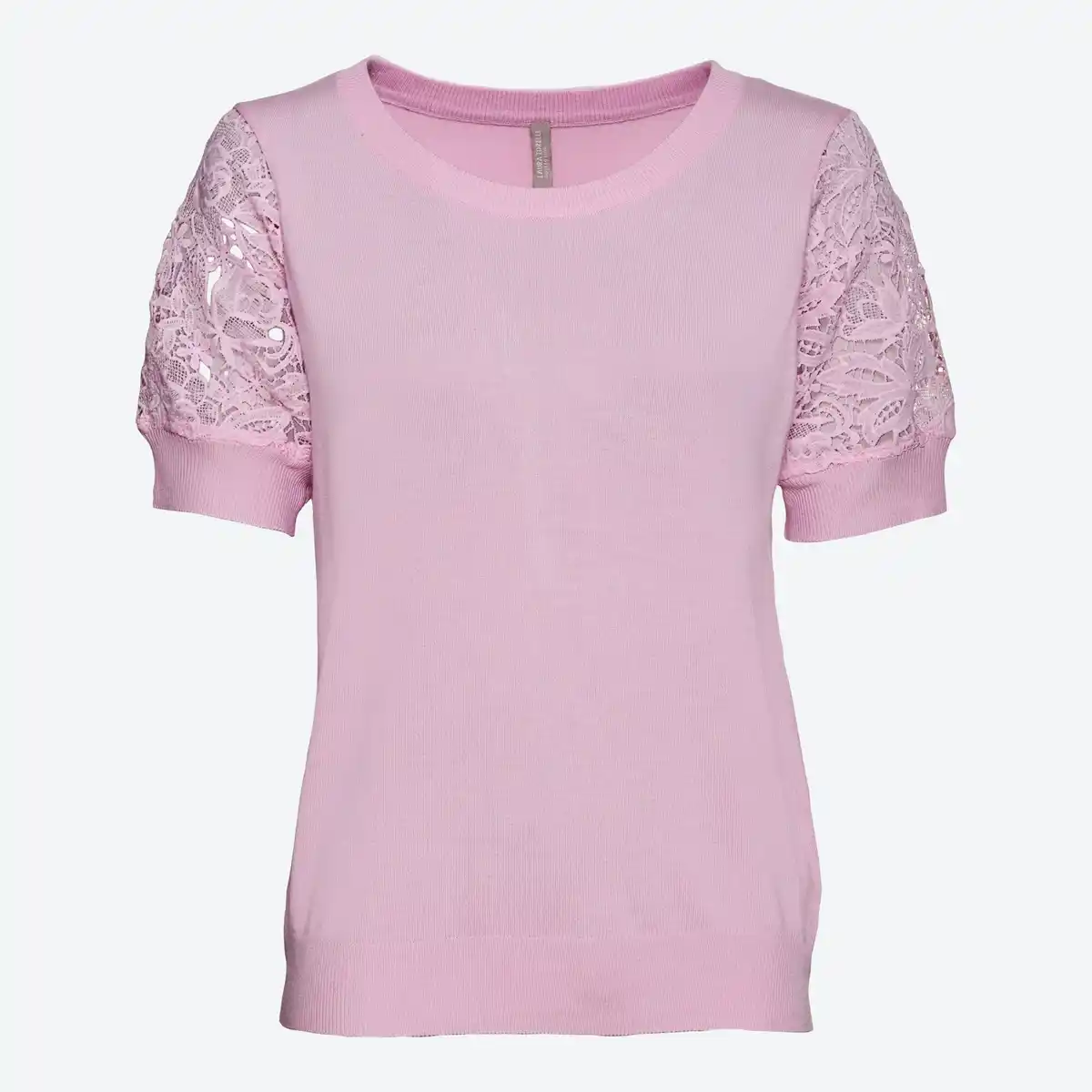 Bild 1 von Damen-Pullover mit Spitzenärmeln