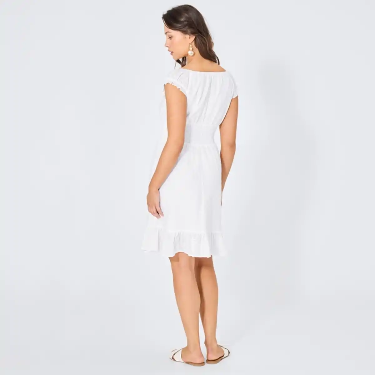 Bild 4 von Damen-Kleid mit Broderie-Anglaise-Design