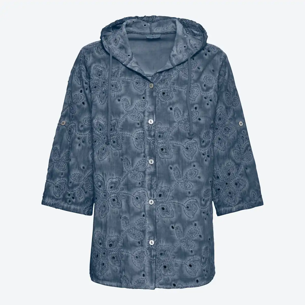 Bild 3 von Damen-Bluse mit Kapuze