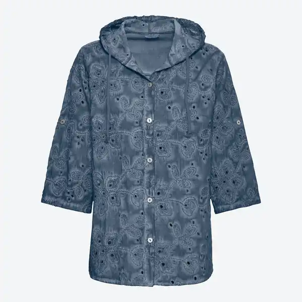 Bild 3 von Damen-Bluse mit Kapuze