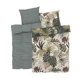 LIV&BO® Renforcé-Bettwäsche-Set ca. 135 x 200 cm, 2-teilig