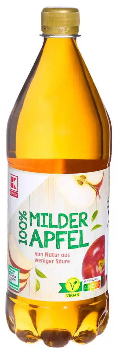Bild 1 von K-CLASSIC Milder Apfel oder Multi, 1-l-Fl.