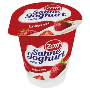 ZOTT Sahnejoghurt 140 g, Erdbeere