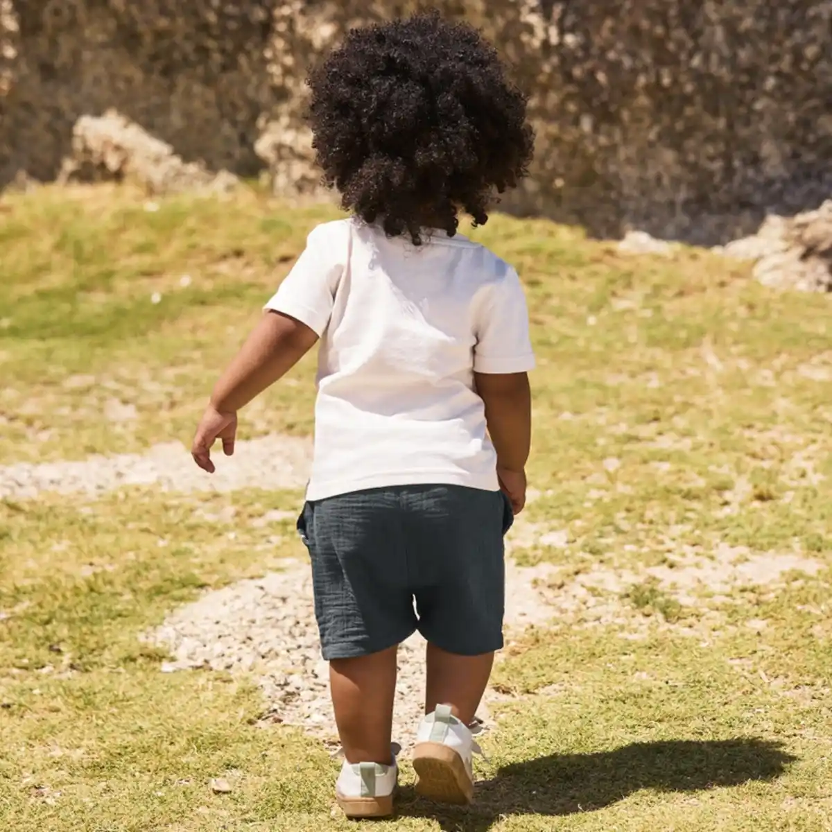 Bild 4 von Baby-Jungen-Set mit Musselin-Shorts, 2-teilig