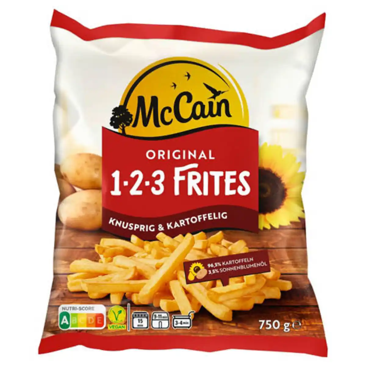 Bild 1 von MCCAIN 1-2-3 Frites 750 g