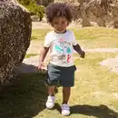 Bild 1 von Baby-Jungen-Set mit Musselin-Shorts, 2-teilig