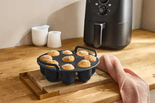 Bild 2 von SILVERCREST® Heißluftfritteusen- Silikonform »Muffin9«