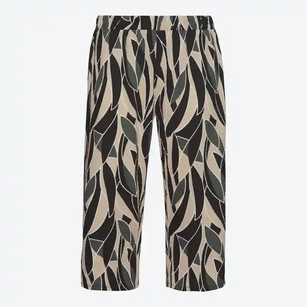 Bild 3 von Damen-Hose mit Allover-Print, große Größen