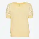 Bild 1 von Damen-Pullover mit Spitzenärmeln