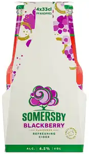 SOMERSBY Cider, Packg. 4 x 0,33-l-Fl.