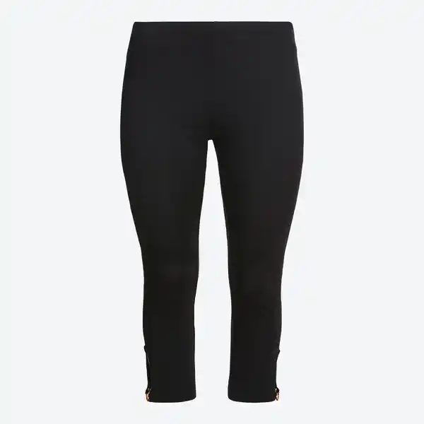 Bild 3 von Damen-Leggings mit dekorativem Ring-Detail, große Größen