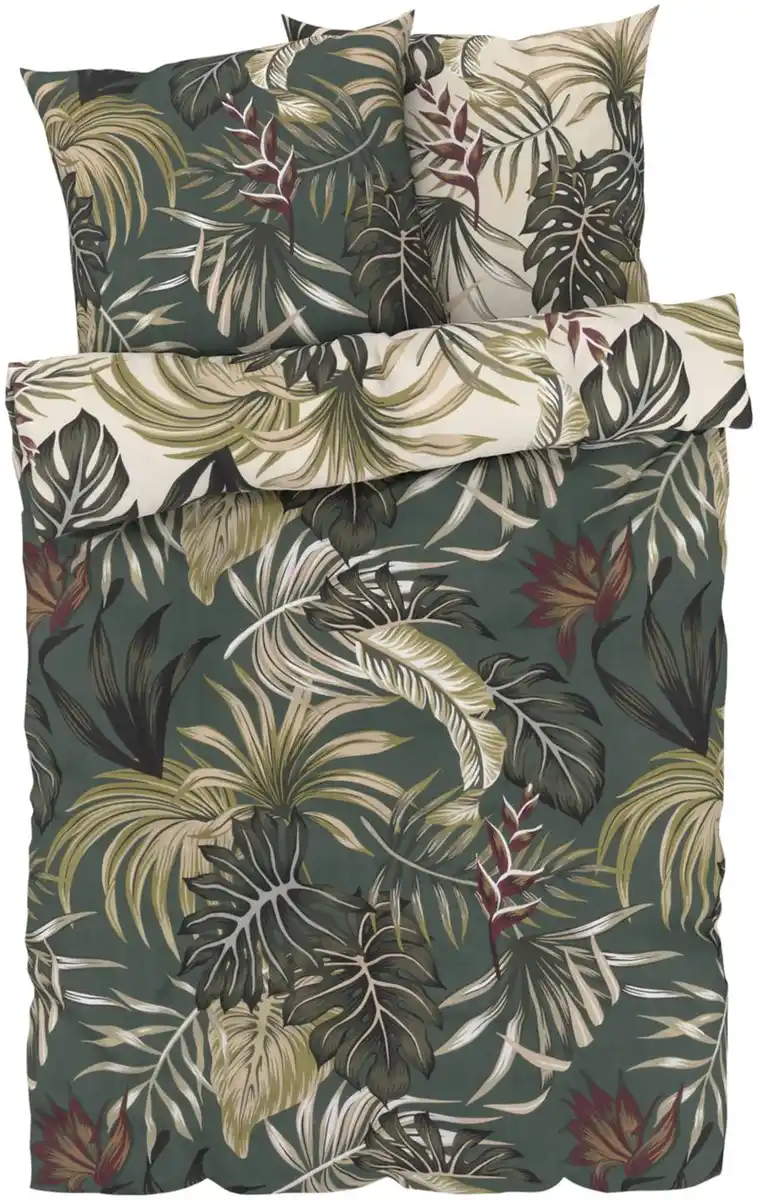 Bild 4 von LIV&BO® Renforcé-Bettwäsche-Set ca. 200 x 220 cm, 3-teilig