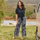 Bild 1 von Damen-Hose mit weitem Bein