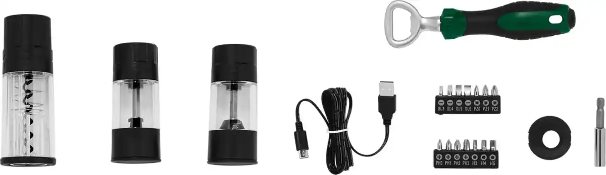 Bild 3 von PARKSIDE® Akkuschrauber-Set 4 V mit BBQ-Zubehör »PAS 4 D7«