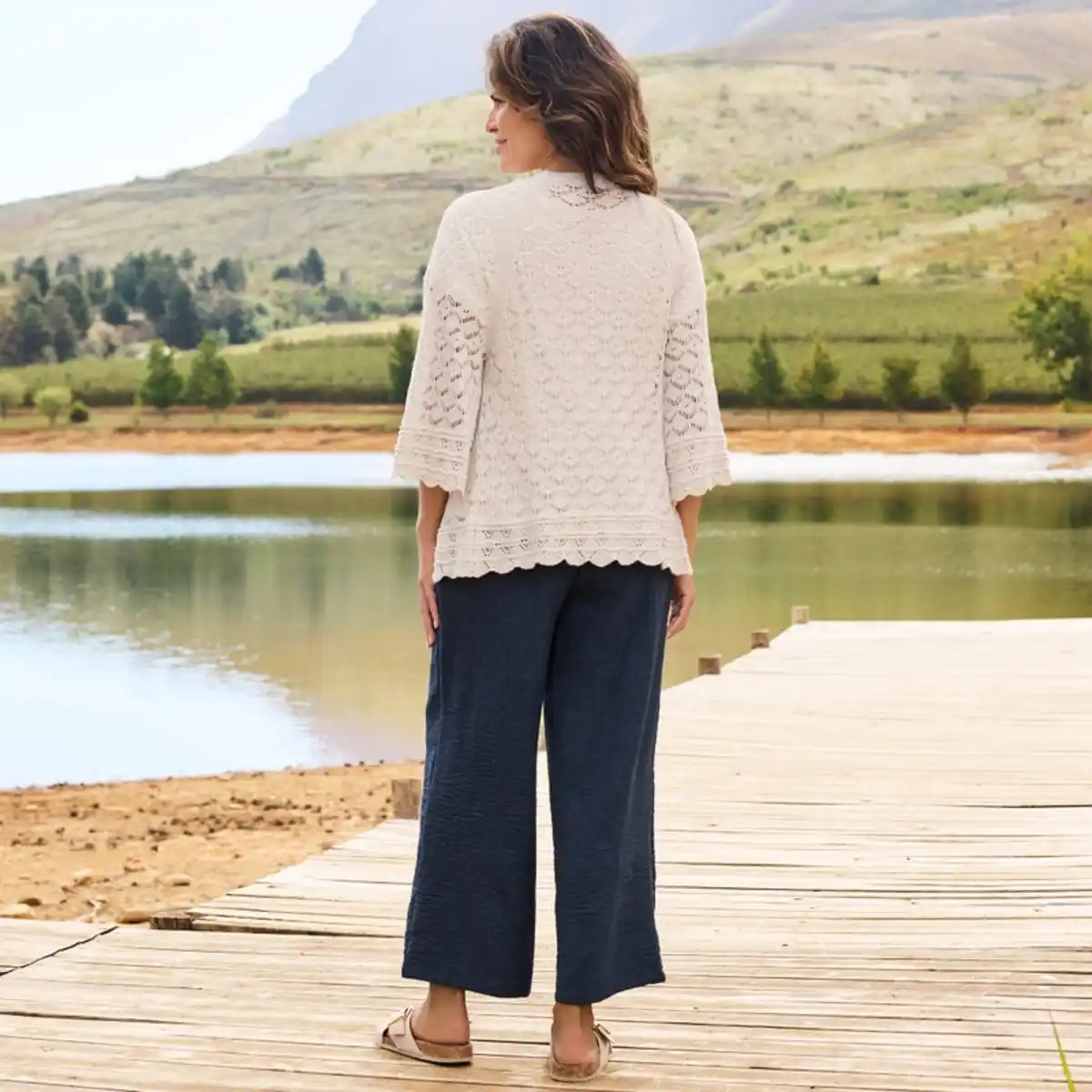 Bild 4 von Damen-Hose mit weitem Bein