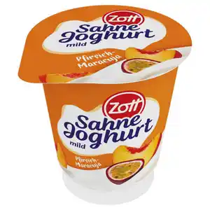 ZOTT Sahnejoghurt 140 g, Pfirsich-Maracuja