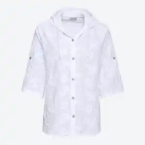 Damen-Bluse mit Kapuze