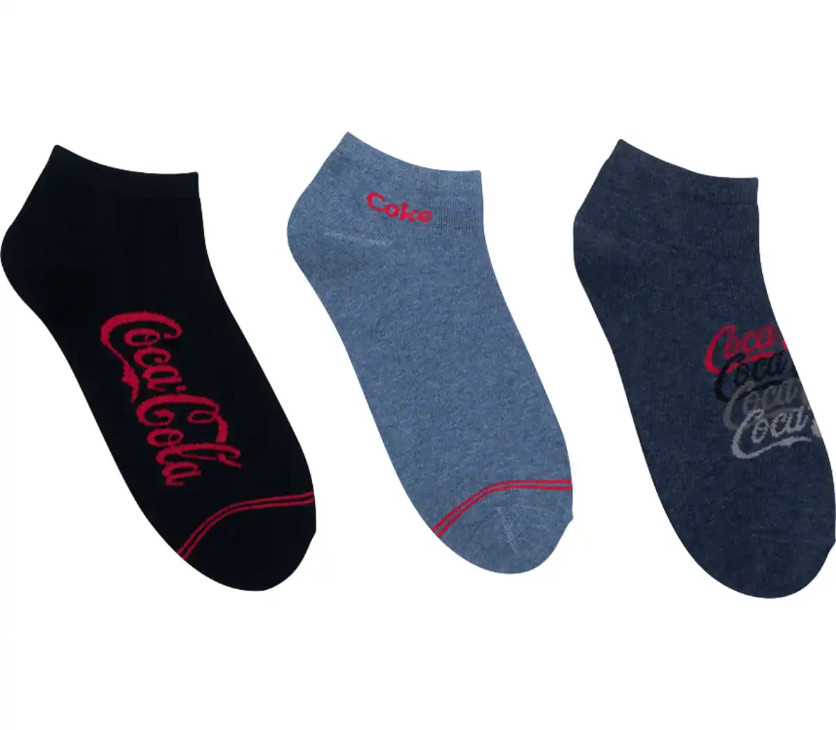Bild 1 von Sneakersocken »Sprite, Coca Cola, Fanta«, 3 Paar