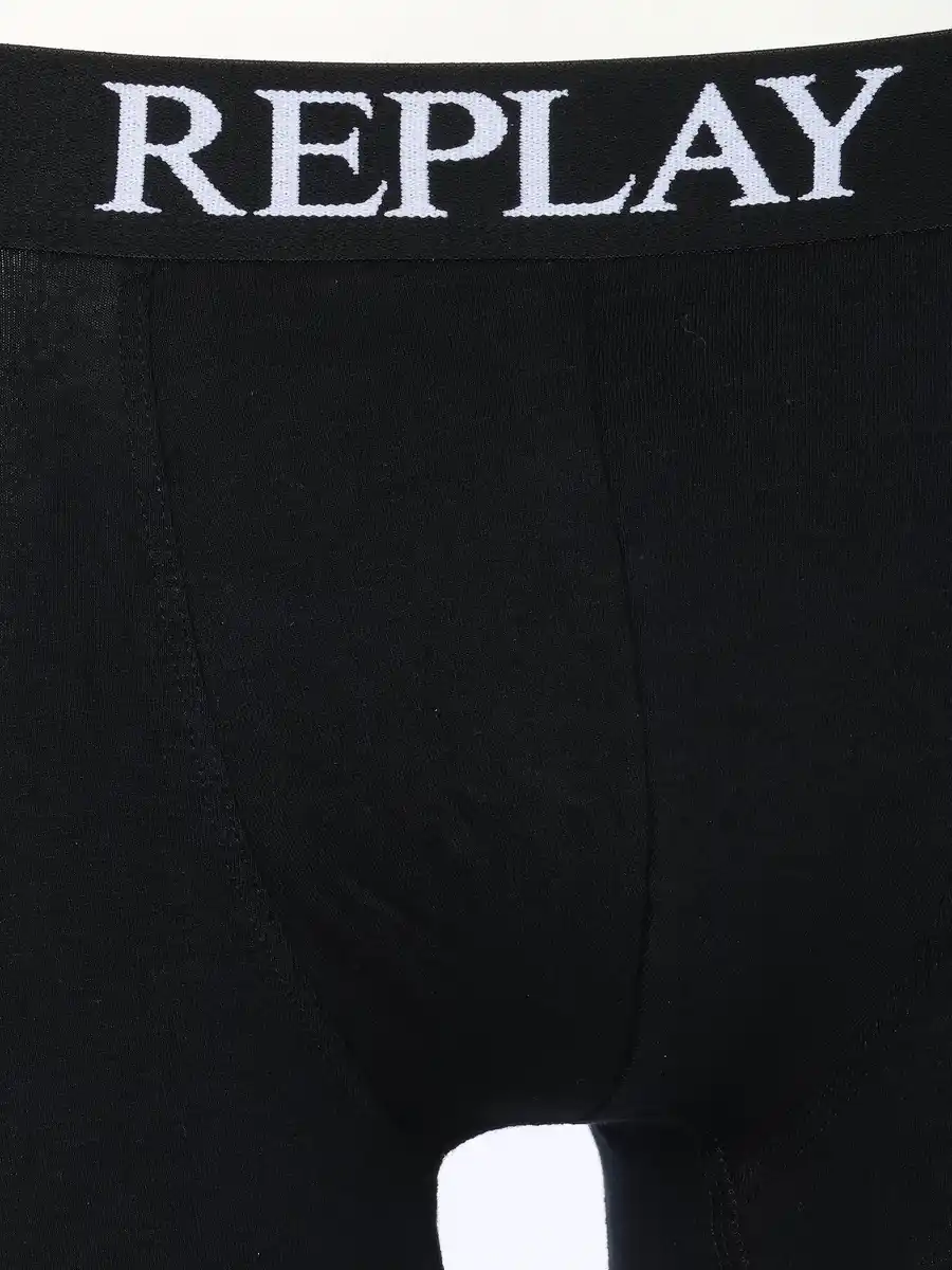 Bild 3 von Herren Retro Shorts im 2er Pack Schwarz