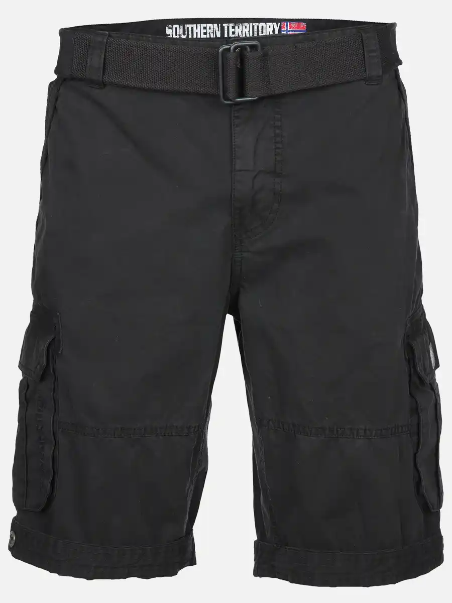 Bild 1 von Herren Cargoshort im Used Look Schwarz