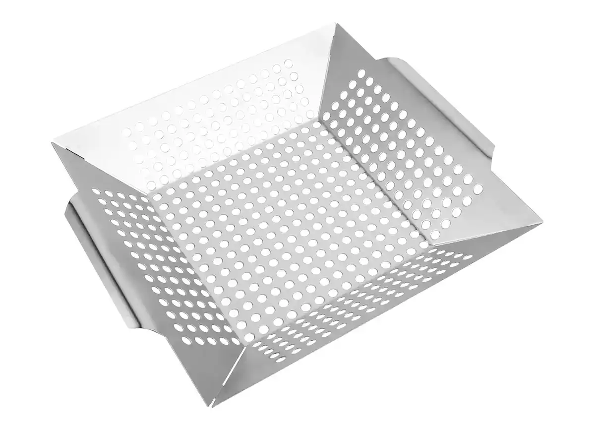 Bild 1 von Landmann Grillkorb aus Edelstahl 30x30x5,5cm
