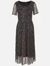 Bild 1 von Damen Kleid mit Alloverprint Schwarz