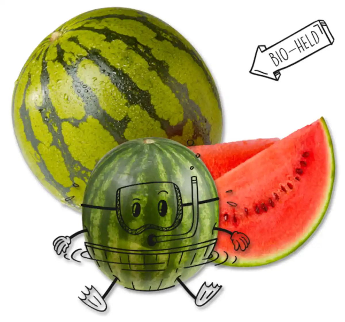 Bild 1 von NATURGUT Bio Mini-Wassermelone
